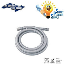 Picture of Flexible Hose for Dish Washer/Ice Maker, 1/4" OD x 1/4" OD, 120" Supply Line